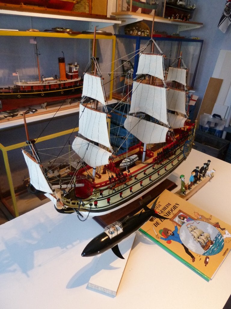 De Eenhoorn-Kuifje, Hobby en Vrije tijd, Ophalen, Nieuw, Groter dan 1:32, Overige merken