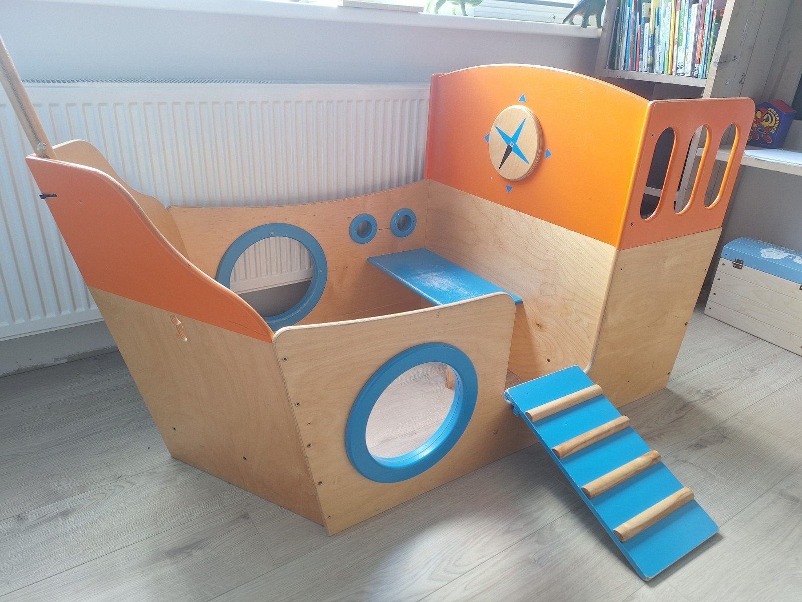 Houten boot speeltoestel, Ophalen, Gebruikt, Overige typen