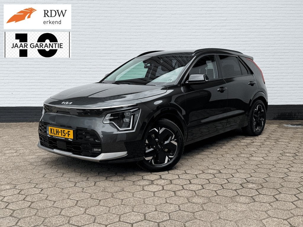 Kia Niro EV DynamicPlus 64.8 kWh TREKHAAK l H+K l GARANTIE 2, Auto's, Kia, Gebruikt, Overige carrosserieën, 1657 kg, Adaptive Cruise Control