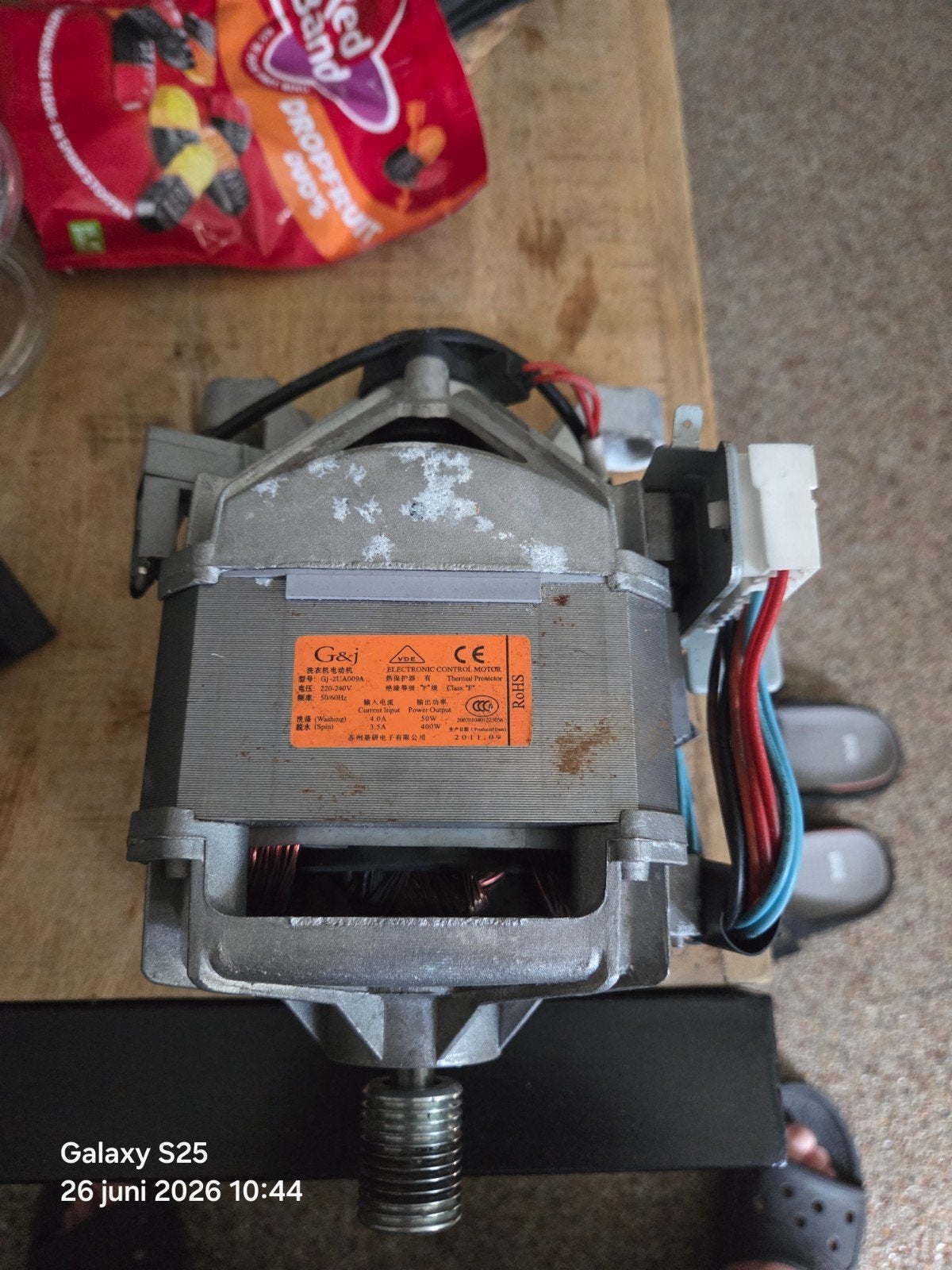 Wasmachine motor, Auto-onderdelen, Ophalen
