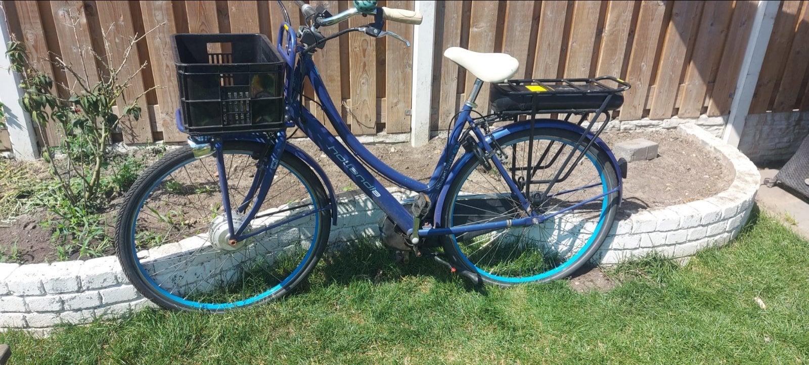 Elektrische fiets, Fietsen en Brommers, Elektrische fietsen, Gebruikt, 55 tot 59 cm, 30 tot 50 km per accu, Ophalen