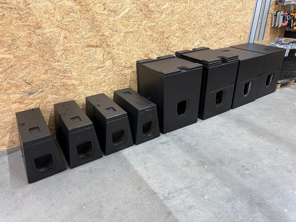 Speakers laten overspuiten met Warnex structuurverf, Overige typen, Nieuw, Ophalen, 150 watt of meer
