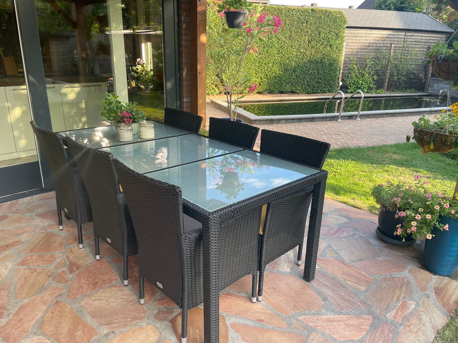 Tuinset, Ophalen, Overige materialen, Gebruikt, Eettafel