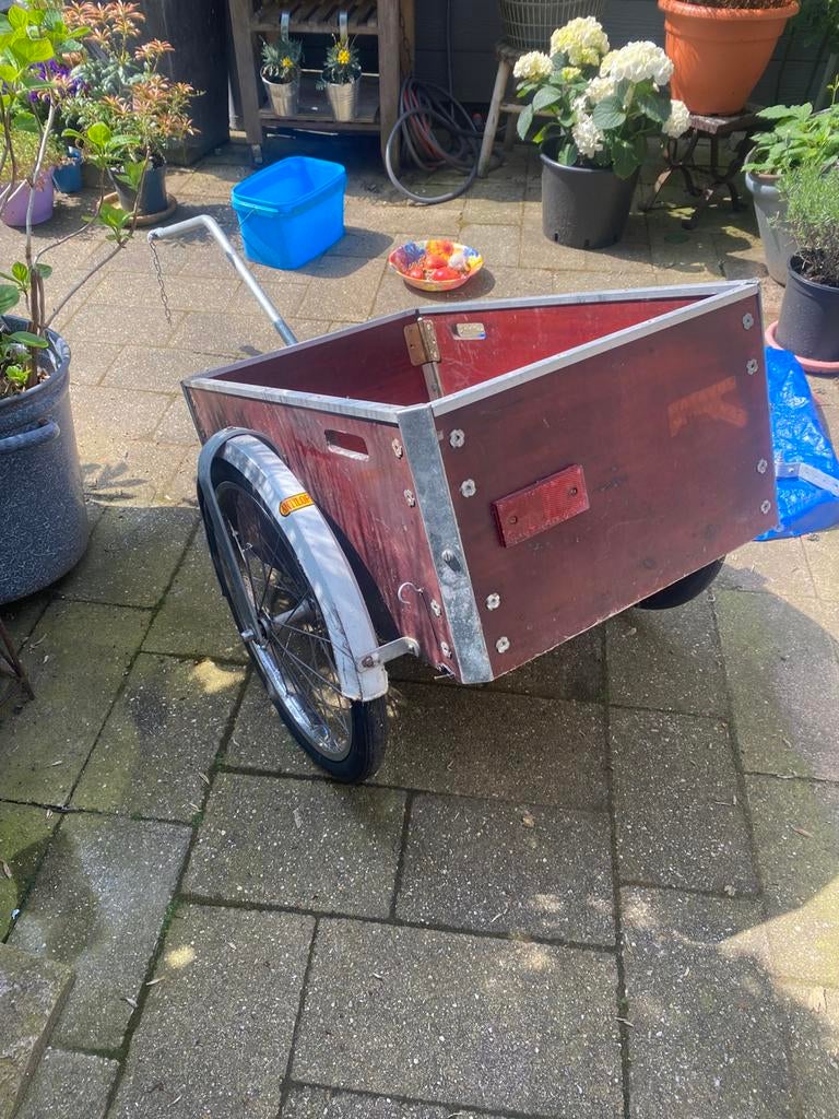 Fiets aanhanger of gewoon lopen, Ophalen, Gebruikt, Overige typen, 80 kg of meer