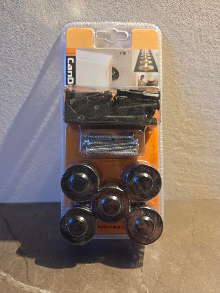 Cando Plintclip 1 - Nieuw in verpakking (3 stuks), Doe-het-zelf en Verbouw, Ophalen of Verzenden