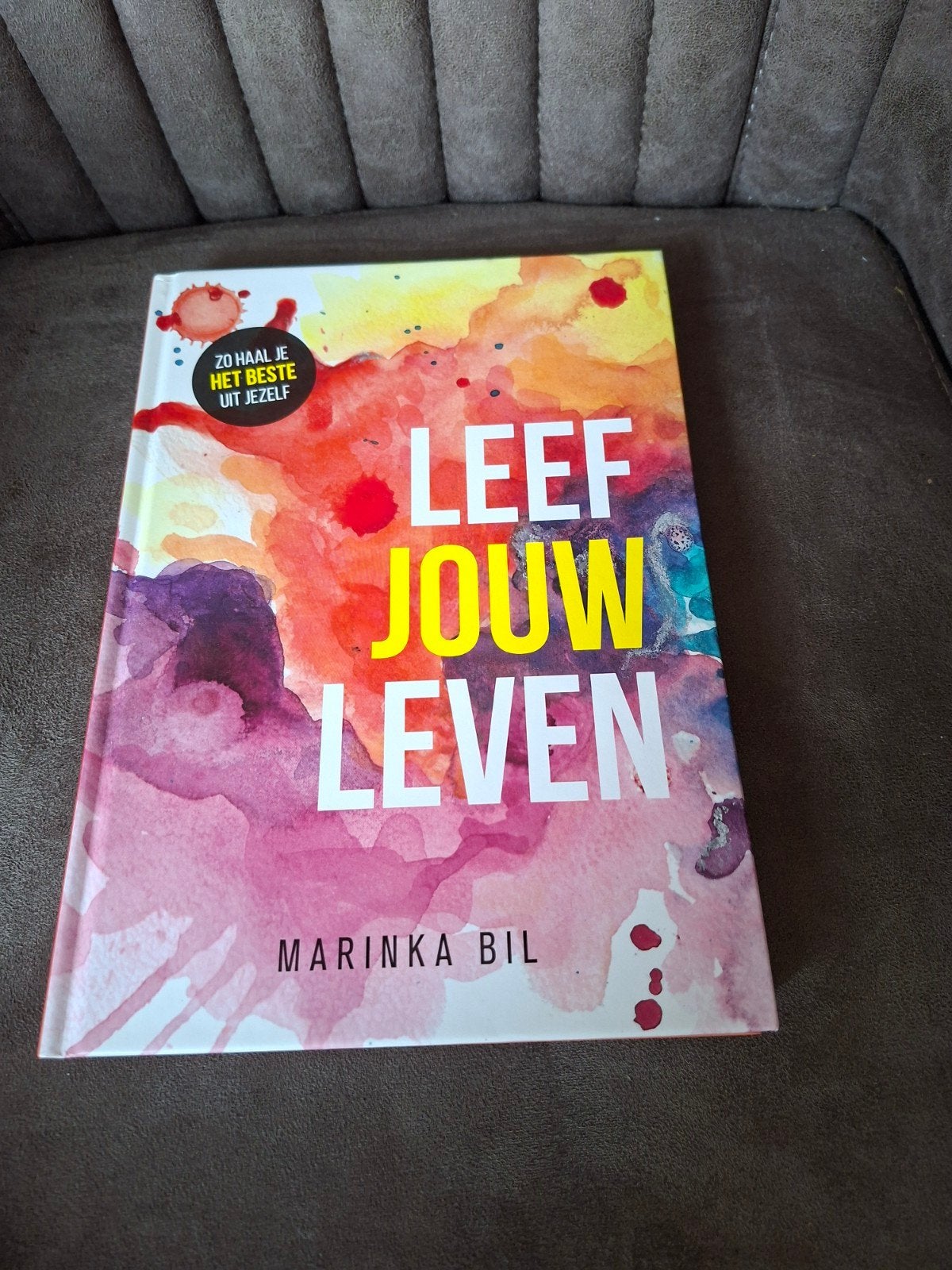 Leef Jouw Leven - Marinka Bil (Zo goed als nieuw), Boeken, Ophalen of Verzenden, Zo goed als nieuw, Marinka Bil