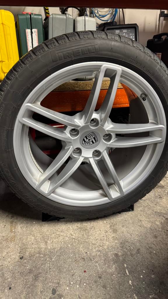 Porsche velgen Carrera 911 991 996  997 19”, Gebruikt, Banden en Velgen, Personenwagen, Zomerbanden