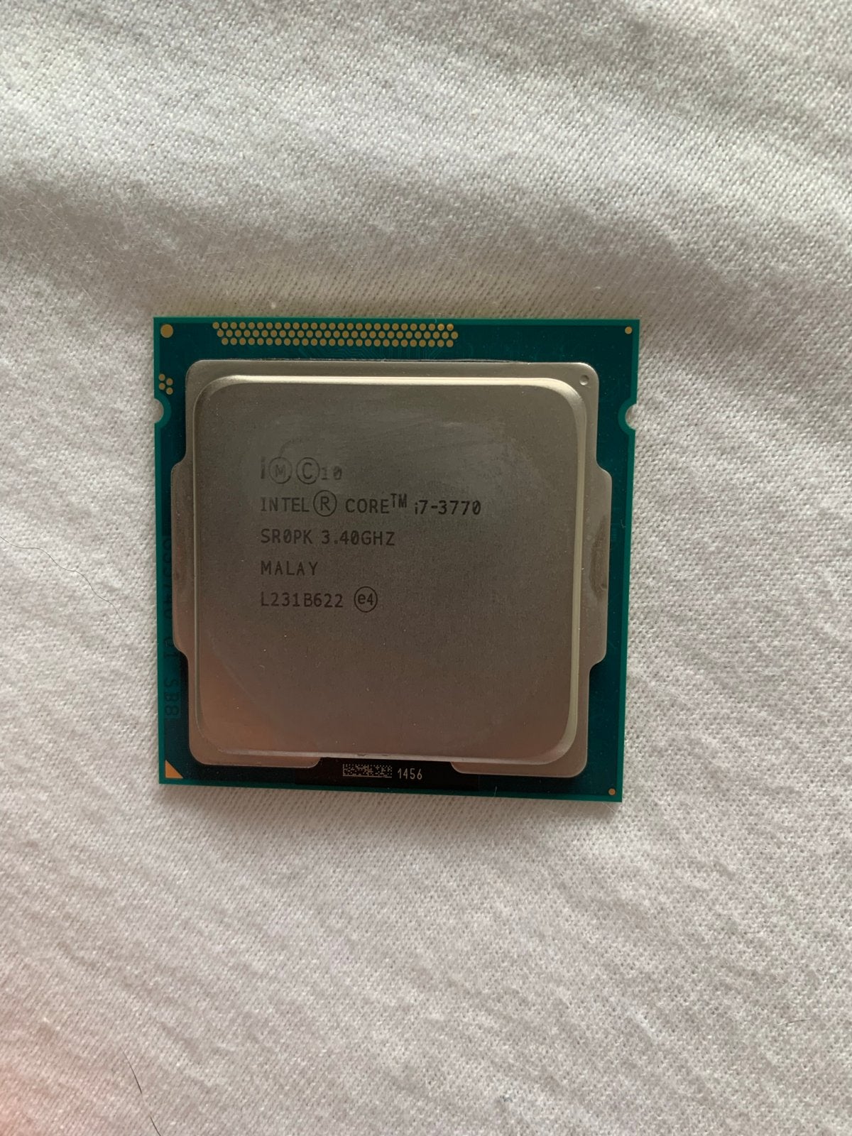 Intel Core i7-3770 Processor 3.40GHz, Computers en Software, Processors, Ophalen of Verzenden, Gebruikt, 4-core, 3 tot 4 Ghz