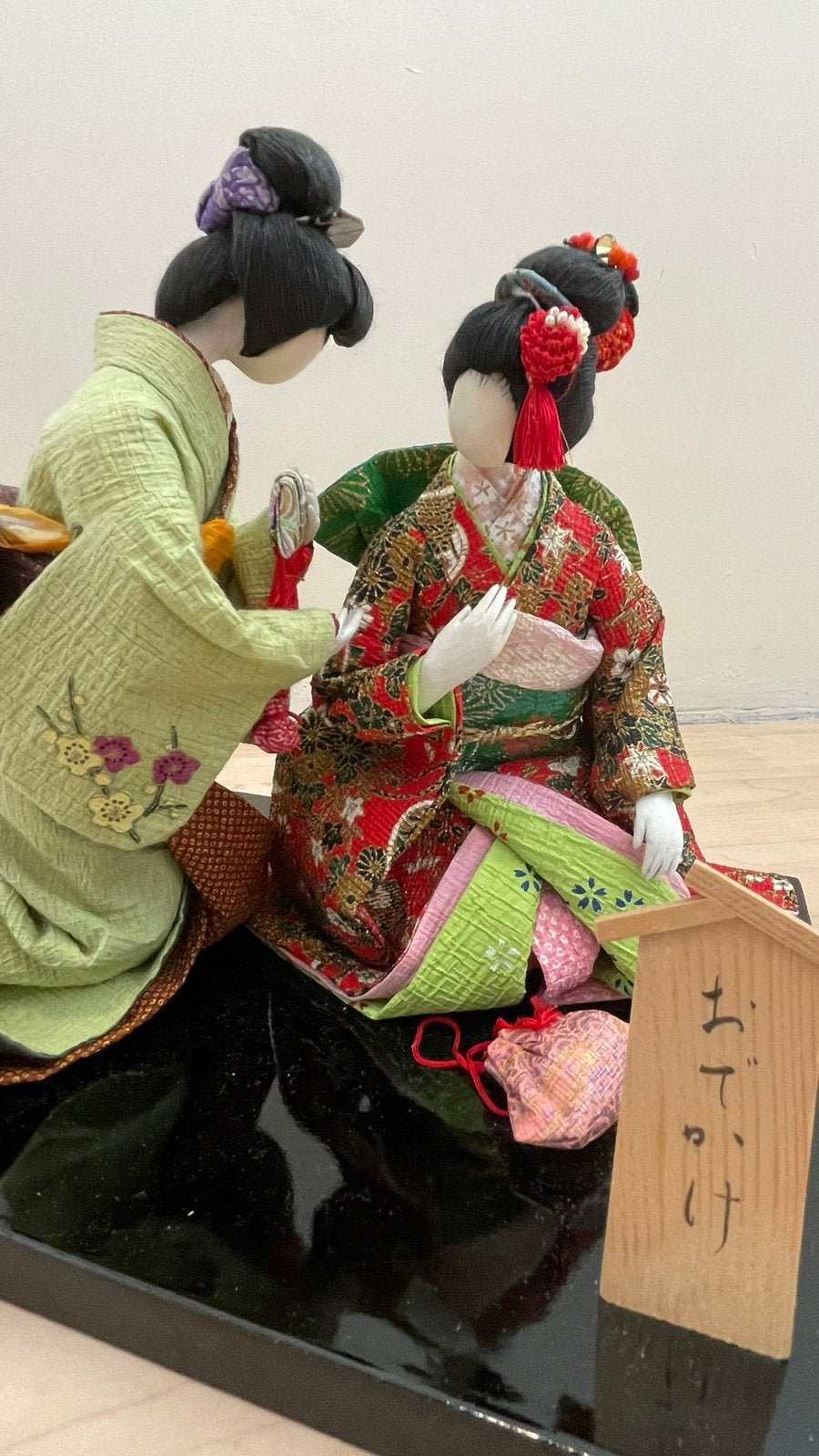 Japanse kimono poppen - handgemaakt, Ophalen of Verzenden, Nieuw