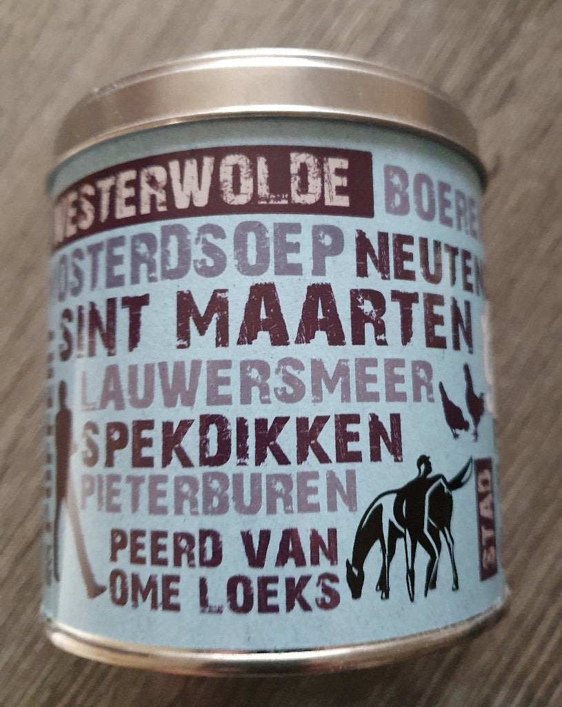 Groningen Snoep- of Koektrommel, Ophalen of Verzenden, Zo goed als nieuw, Koek(jes)