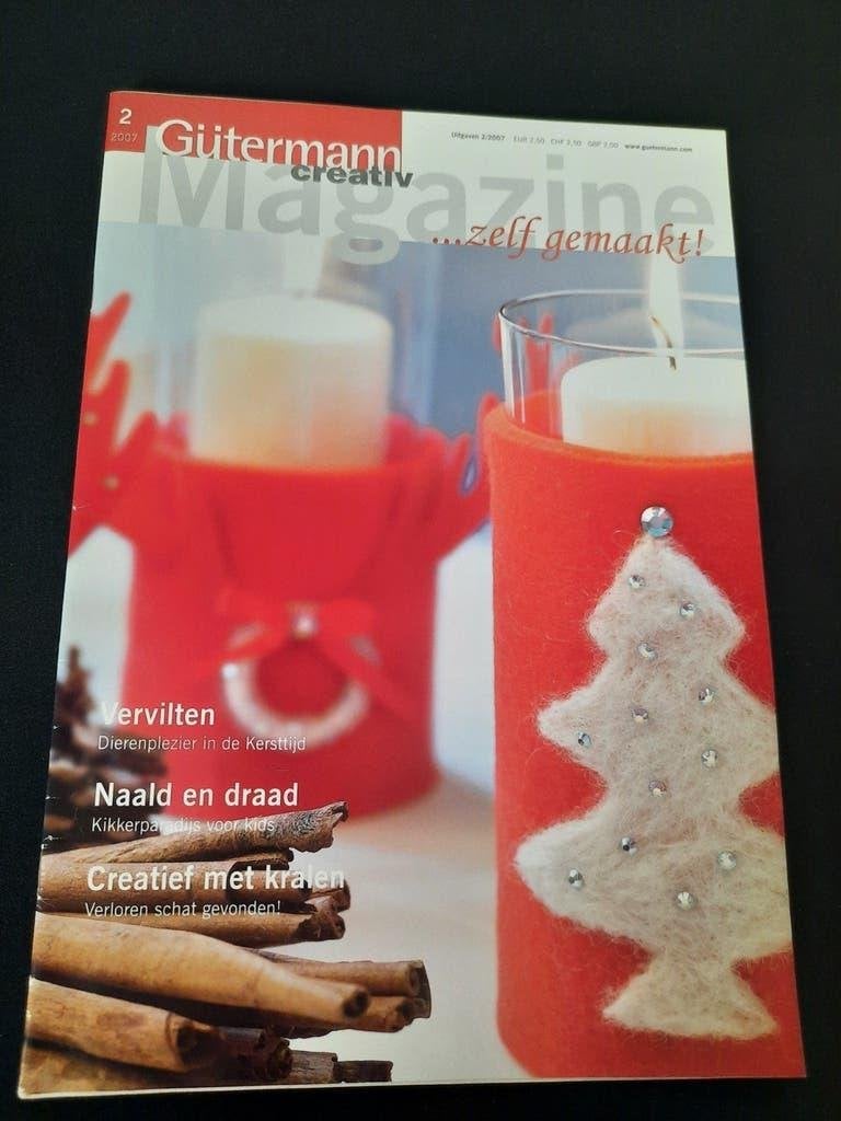 Gütermann Creativ Magazine - Knutselideeën voor thuis, Overige thema's, Textiel, Ophalen of Verzenden, Zo goed als nieuw