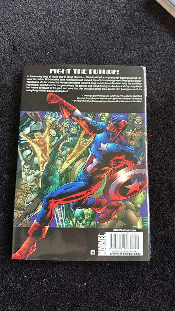 Captain America: Man Out of Time - Marvel Comic, Boeken, Strips | Comics, Eén comic, Ophalen of Verzenden, Zo goed als nieuw, Amerika