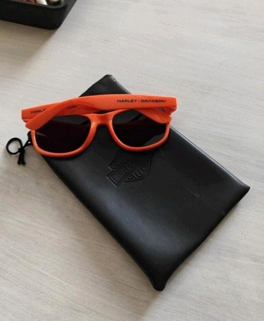 Nieuwe Harley Davidson zonnebril, Overige merken, Zonnebril, Nieuw, Oranje