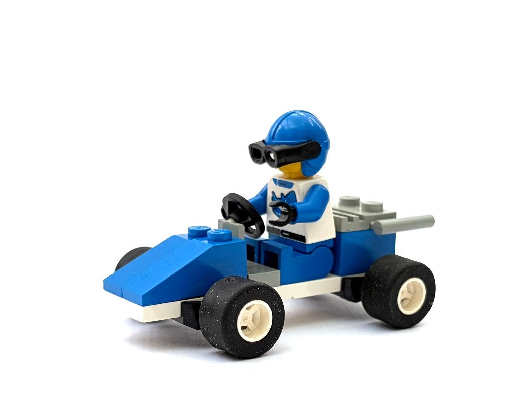 Lego Classic Town no. 6618: Blue Racer, Gebruikt, Overige thema's, Lego, Compleet