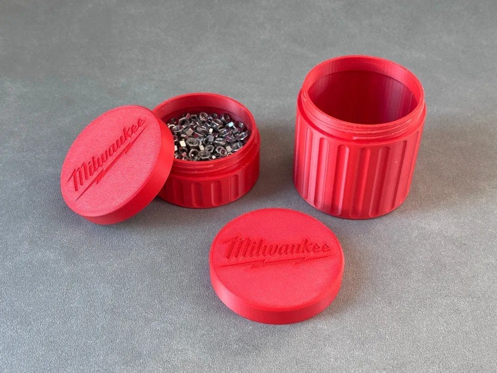 Milwaukee Schroeven Box - 3D Geprint, Ophalen of Verzenden, Nieuw