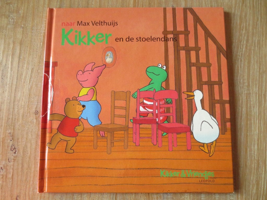 Kinderboek: Kikker en de Stoelendans - Max Velthuijs z.g.a.n, Ophalen of Verzenden, Zo goed als nieuw, Max Velthuijs, Sprookjes