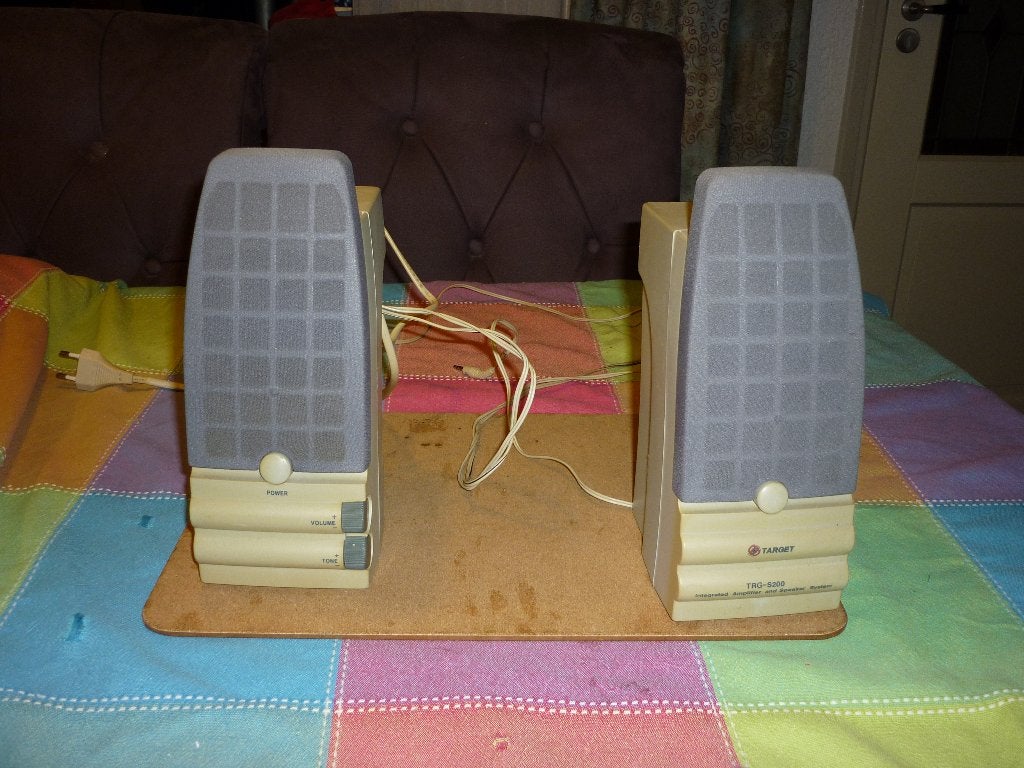 Target TRG S 2000 luidspeakers voor PC in goede staat, Audio, Tv en Foto, Ophalen of Verzenden, Gebruikt, Overige merken