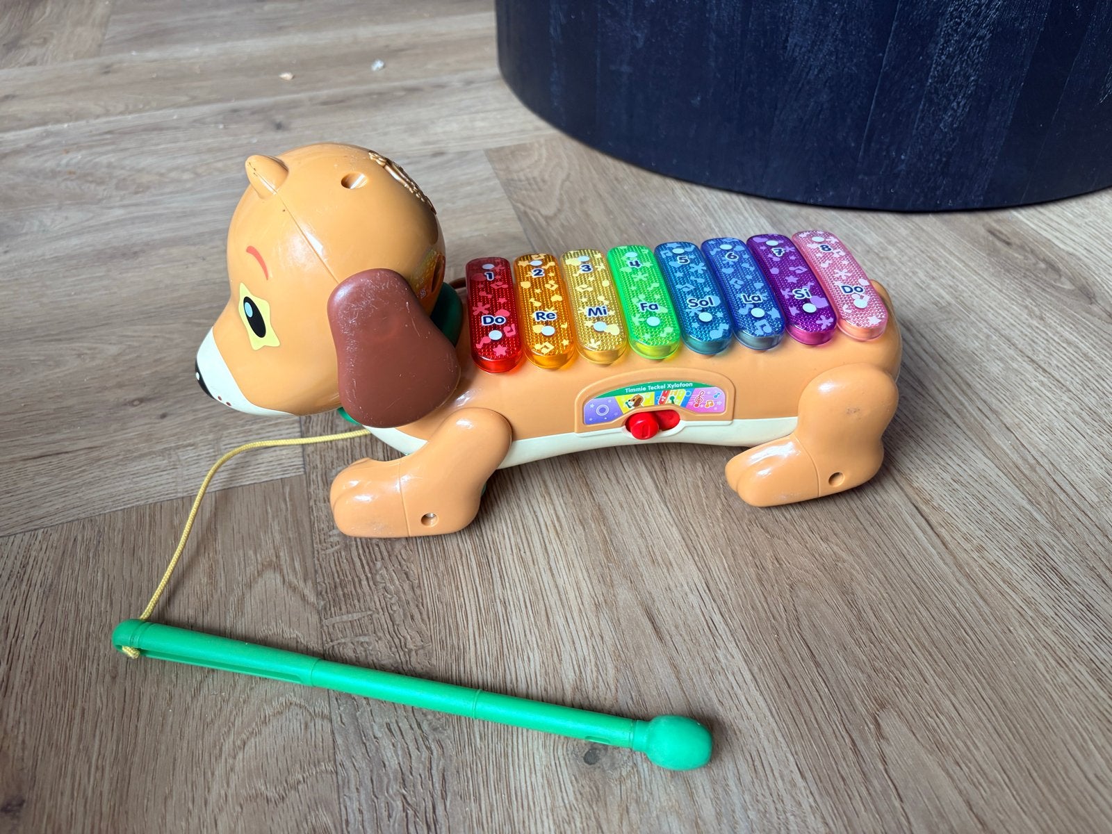 VTech Xylofoon Hondje met Geluid en Licht, Ophalen of Verzenden, Gebruikt, Overige typen, Met licht