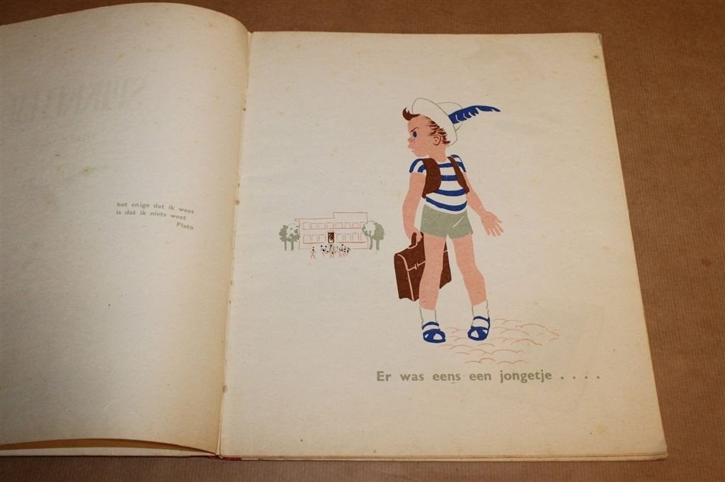 Spikkeltje — Vintage Prentenboek Tientje Louw 1948, Ophalen of Verzenden, Gelezen