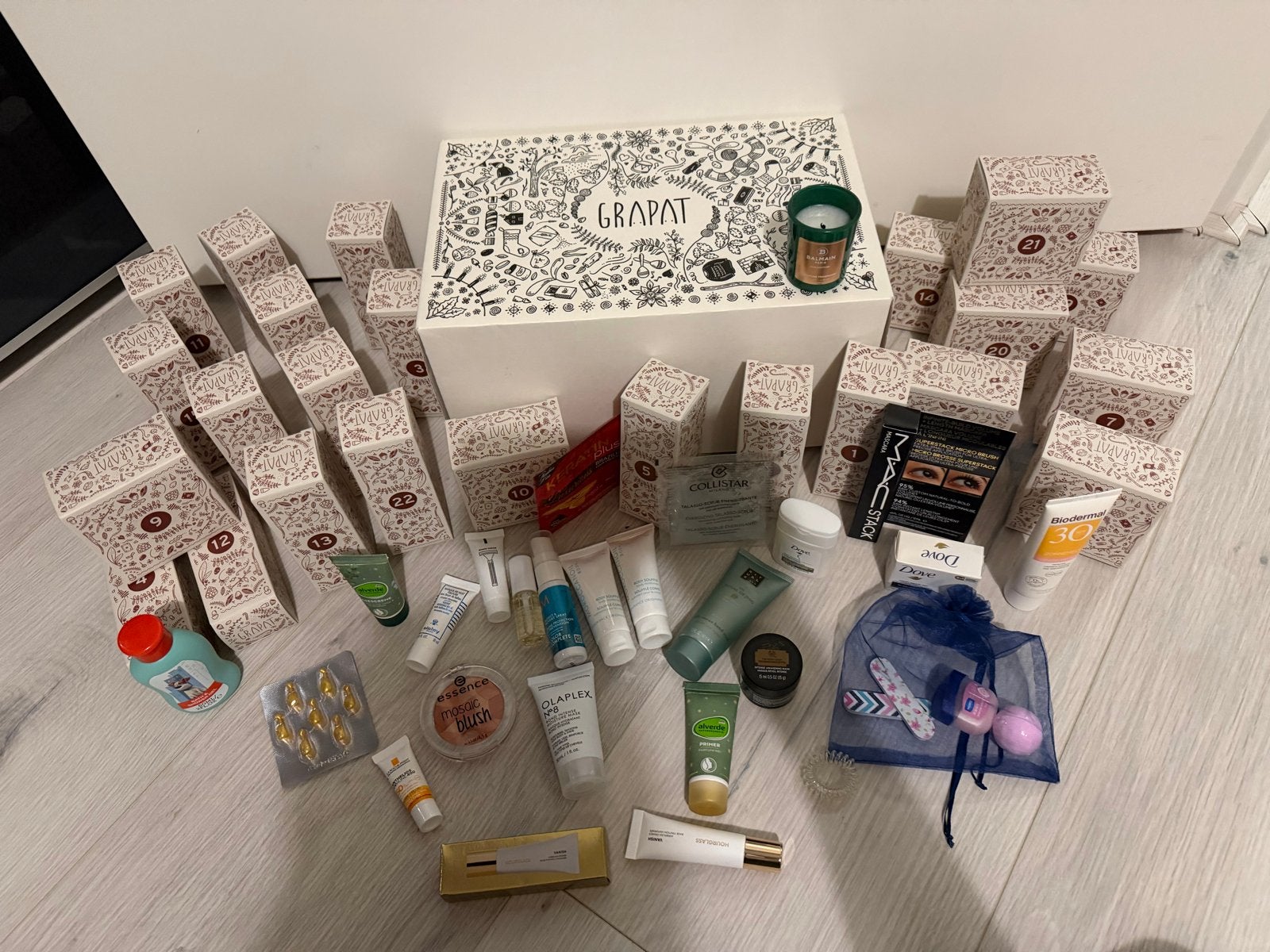 Adventskalender met diverse beautyproducten, Overige kleuren, Gehele gezicht, Nieuw, Ophalen of Verzenden