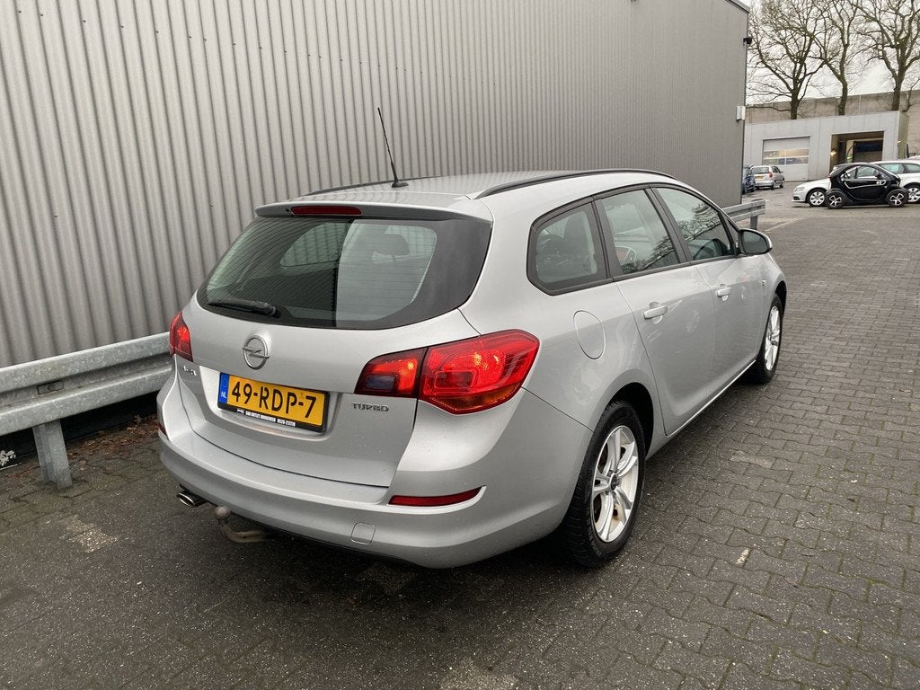 Opel Astra Sports Tourer 1.4 Turbo Cosmo Clima, Half Leder,, Auto's, Opel, Voorwielaandrijving, Euro 5, Gebruikt, 4 cilinders