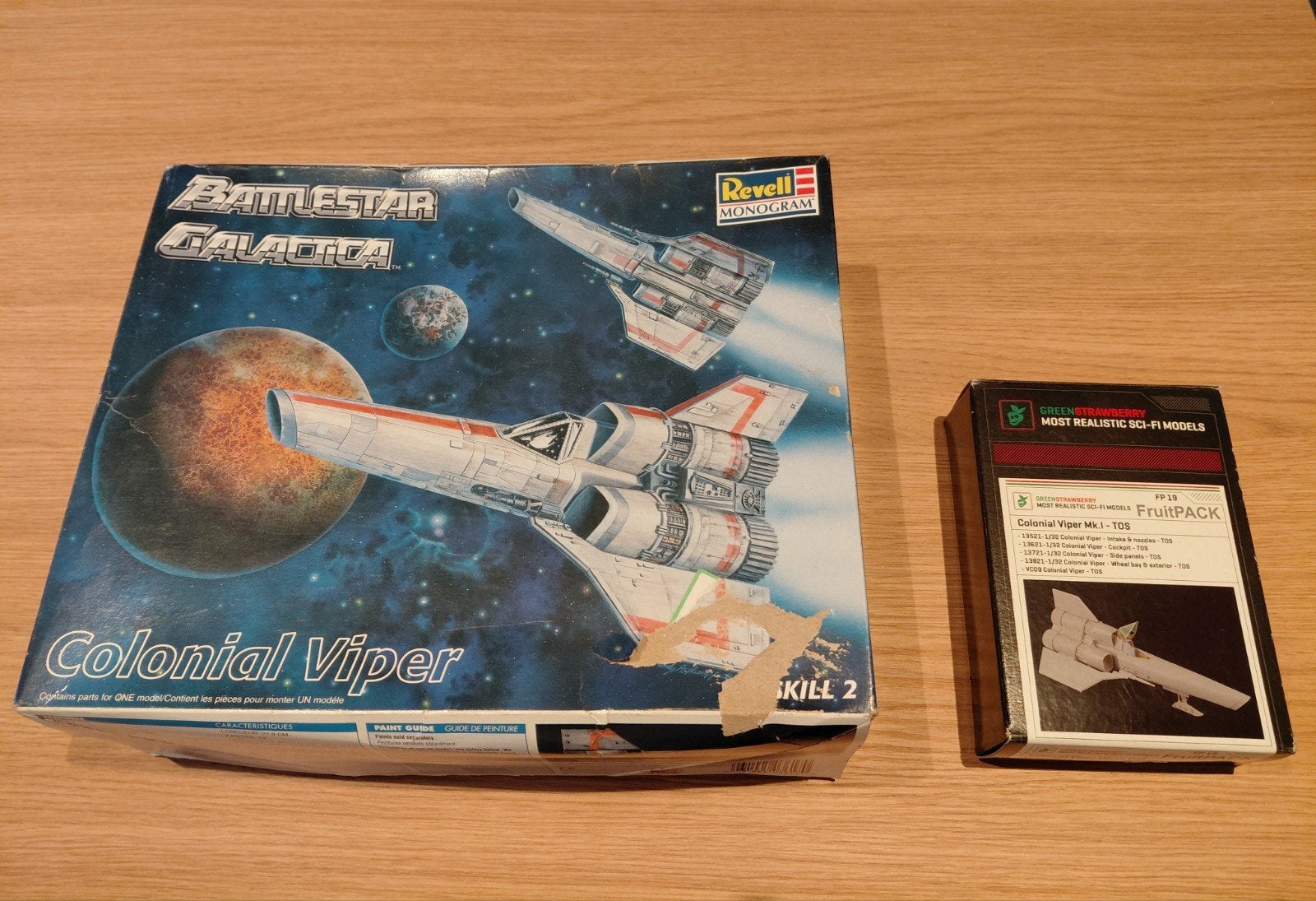 Revell Battlestar Galactica Colonial Viper, Hobby en Vrije tijd, Modelbouw | Vliegtuigen en Helikopters, Ophalen of Verzenden