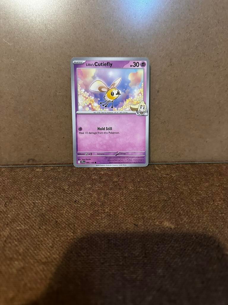 Lillie’s Cutiefly pokemon kaart 066/159, Ophalen of Verzenden, Zo goed als nieuw