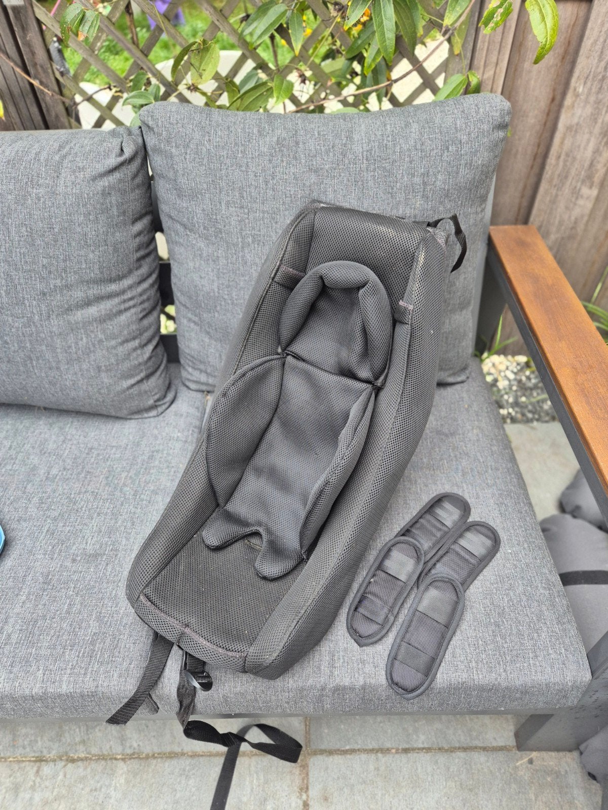 Melia Babyschaal inclusief verkleiner voor de bakfiets, Ophalen, Zo goed als nieuw, Overige merken, Isofix