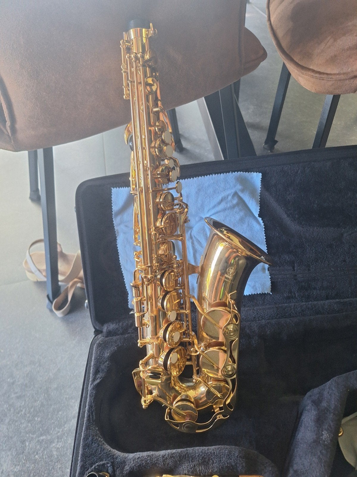 Yamaha 280 alt sax, Muziek en Instrumenten, Blaasinstrumenten | Saxofoons, Ophalen of Verzenden, Gebruikt, Alt