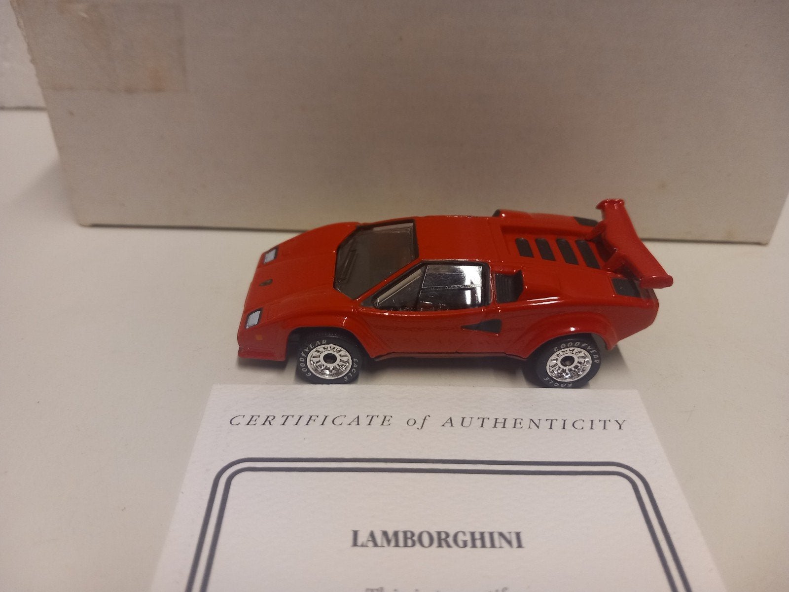 Matchbox 2-pack Lamborghini & Lincoln 3INCH, Ophalen of Verzenden, Zo goed als nieuw, Auto
