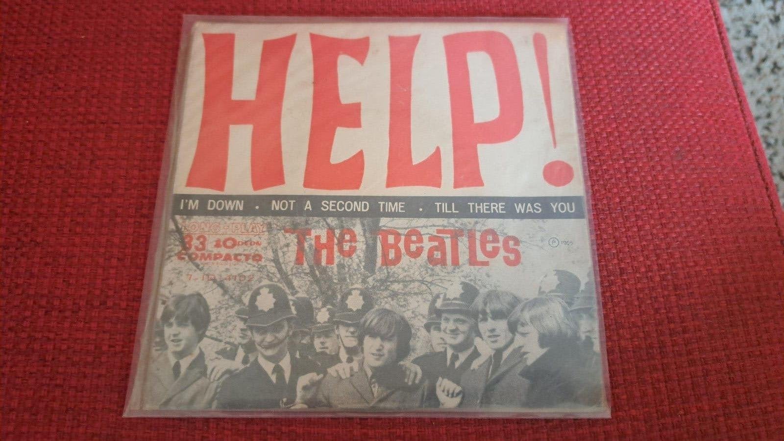 Beatles Help! Braziliaanse EP 1965, EP, Ophalen of Verzenden, EP