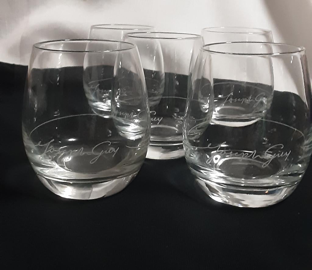 JOSEPH GUY tumbler glazen 5 stuks, Ophalen of Verzenden, Zo goed als nieuw, Borrel- of Shotglas