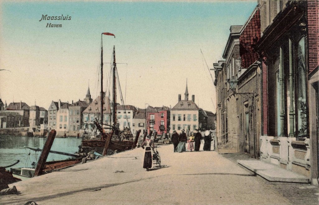 Maassluis Haven L3445, Ophalen, Voor 1920, Ongelopen, Zuid-Holland