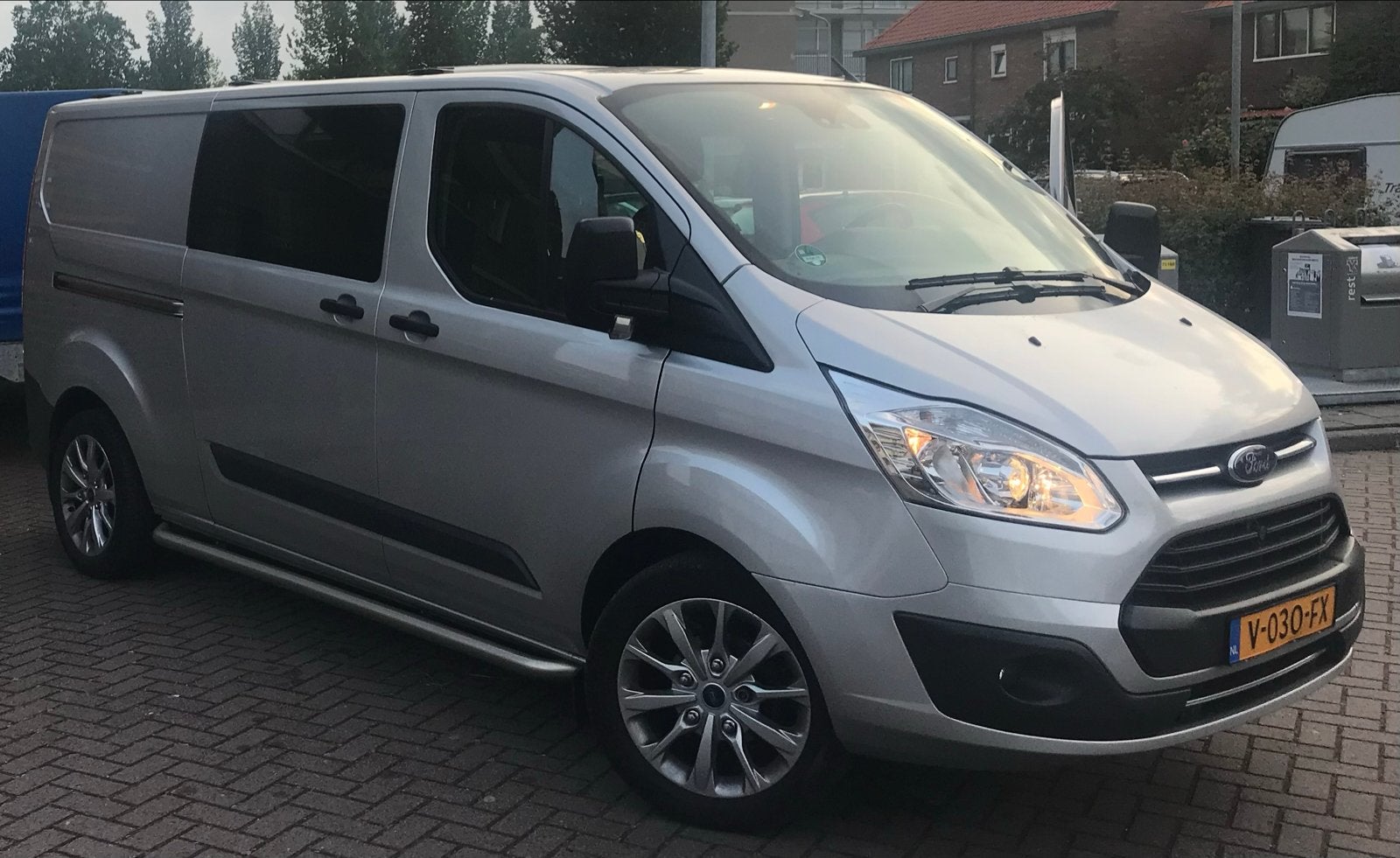 Ford Transit Custom Gbdc 2.0 Tdci 105PK 290 L2h1 2017, Voorwielaandrijving, Stof, 1995 cc, 4 cilinders