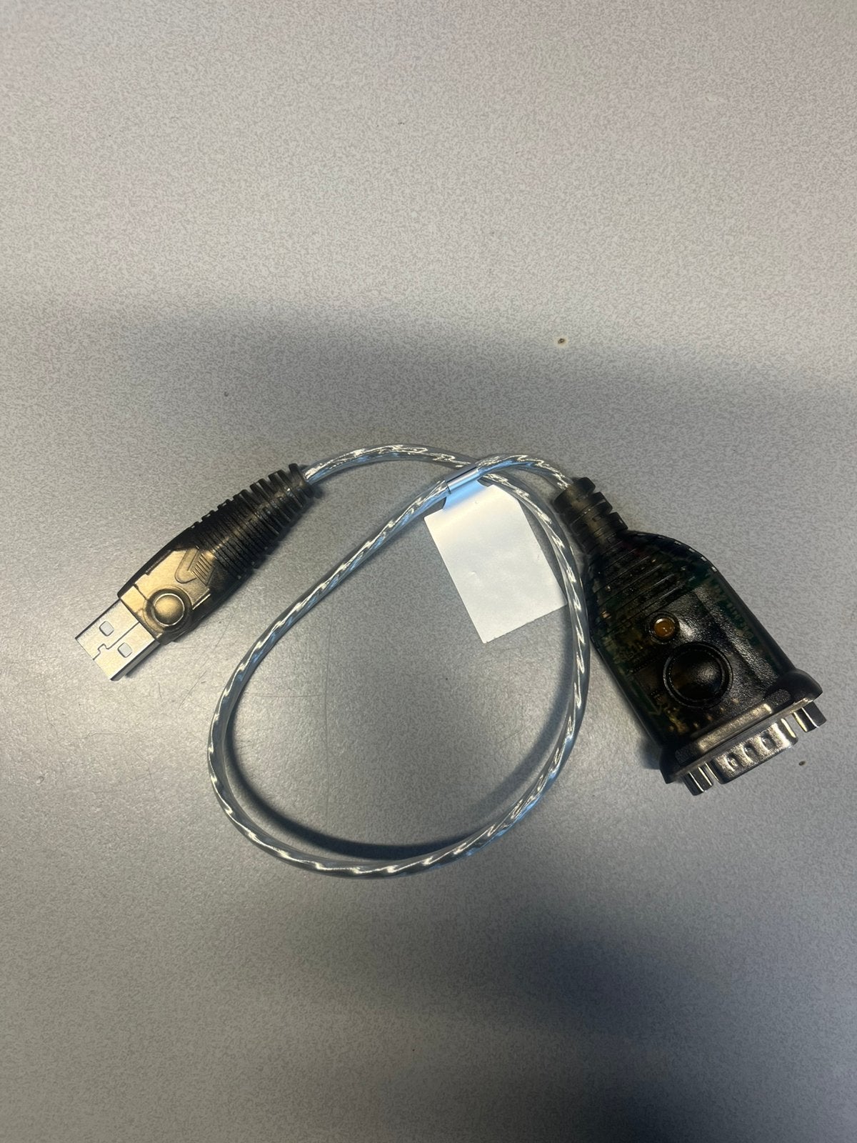Seriele kabel RS232 DB9 Adapter USB, Computers en Software, Ophalen of Verzenden, Zo goed als nieuw