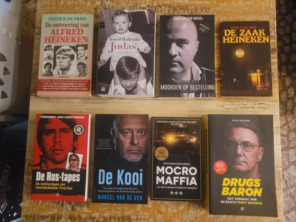 True Crime boeken - misdaad - penoze, Boeken, Biografieën, Ophalen of Verzenden, Gelezen, Overige