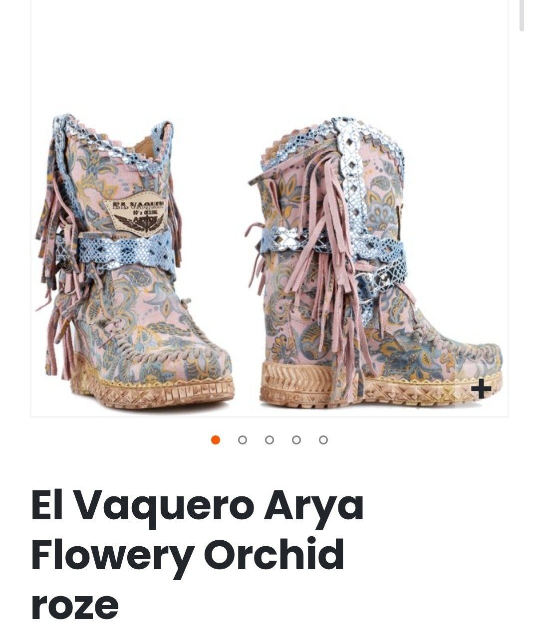 El vaquero ibiza laarsjes leren boots, Overige kleuren, Lage of Enkellaarzen, Nieuw, Ophalen of Verzenden