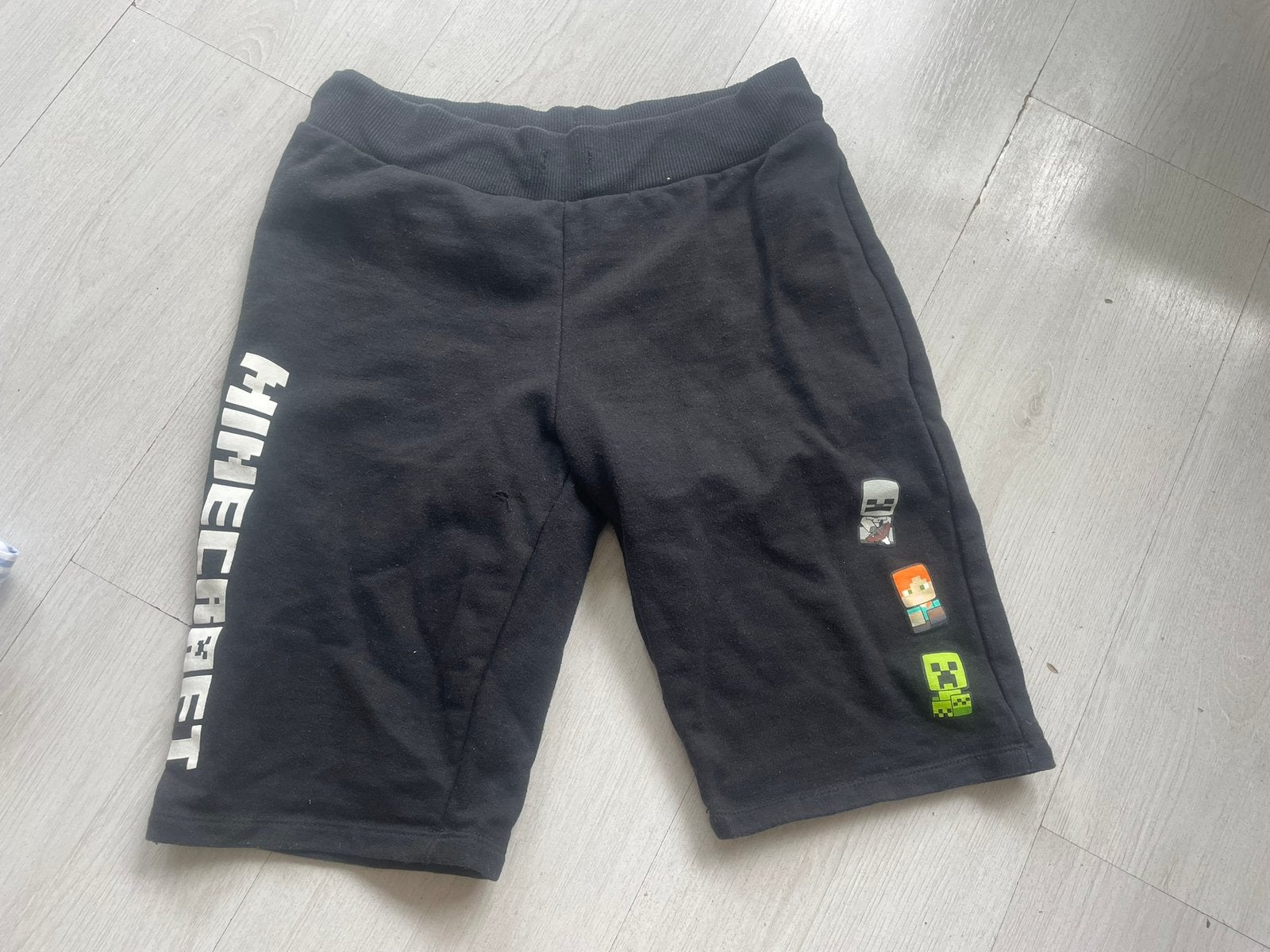 Minecraft korte broek maat 152, Ophalen of Verzenden, Zo goed als nieuw, Jongen, Broek