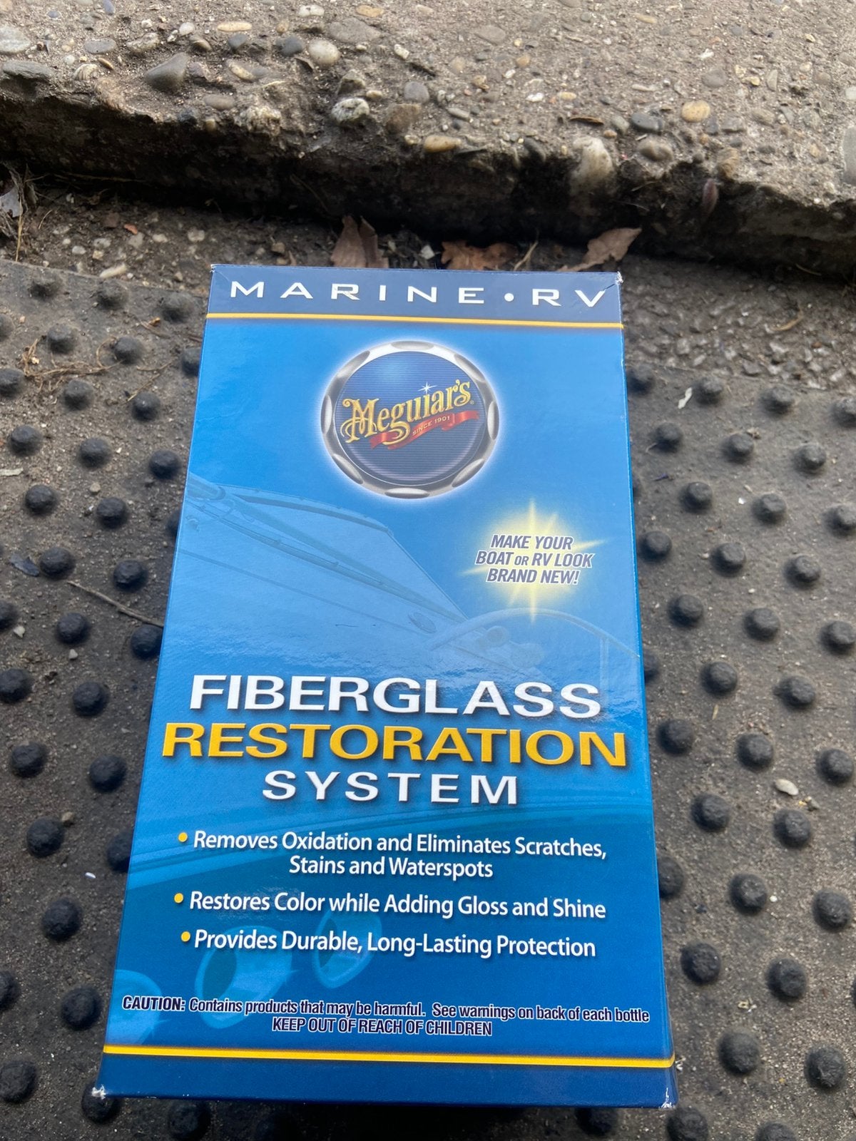 Meguiar’s Fiberglass Restoration System – Complete 3-Stappen, Ophalen, Schoonmaakmiddel