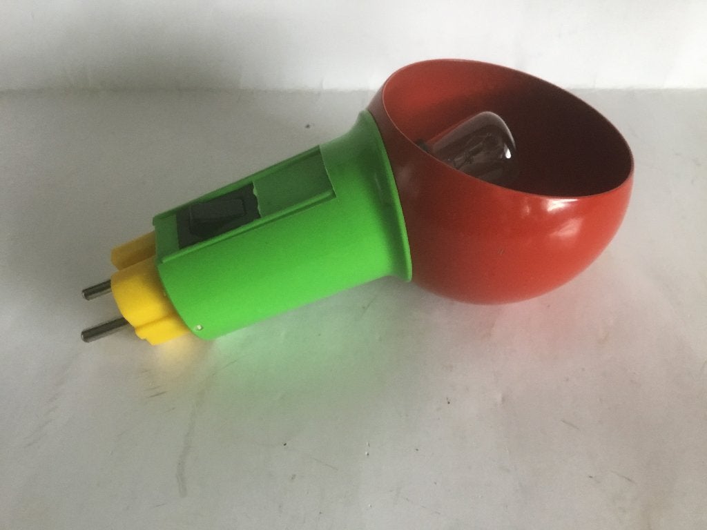 vintage Deens design stekkerlamp Memphis stijl jaren 70/80, Ophalen of Verzenden