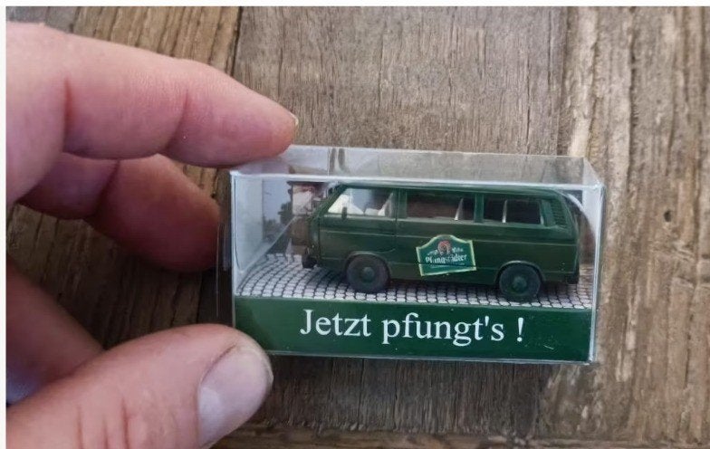 wiking VW volkswagen t3 bus groen " Pfungsstädter, Ophalen of Verzenden, Nieuw, Auto, Wiking