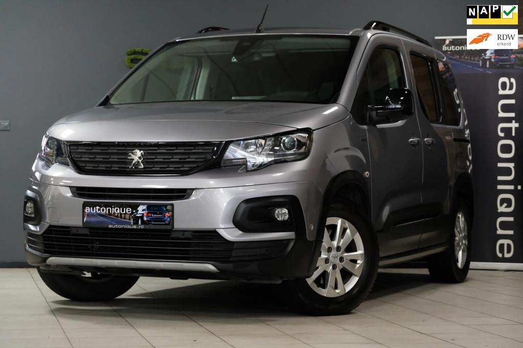 Peugeot Rifter 1.2 GT-Line *78.654km* |D-RIEM Vervangen| Nav, Voorwielaandrijving, Gebruikt, Zwart, 1199 cc