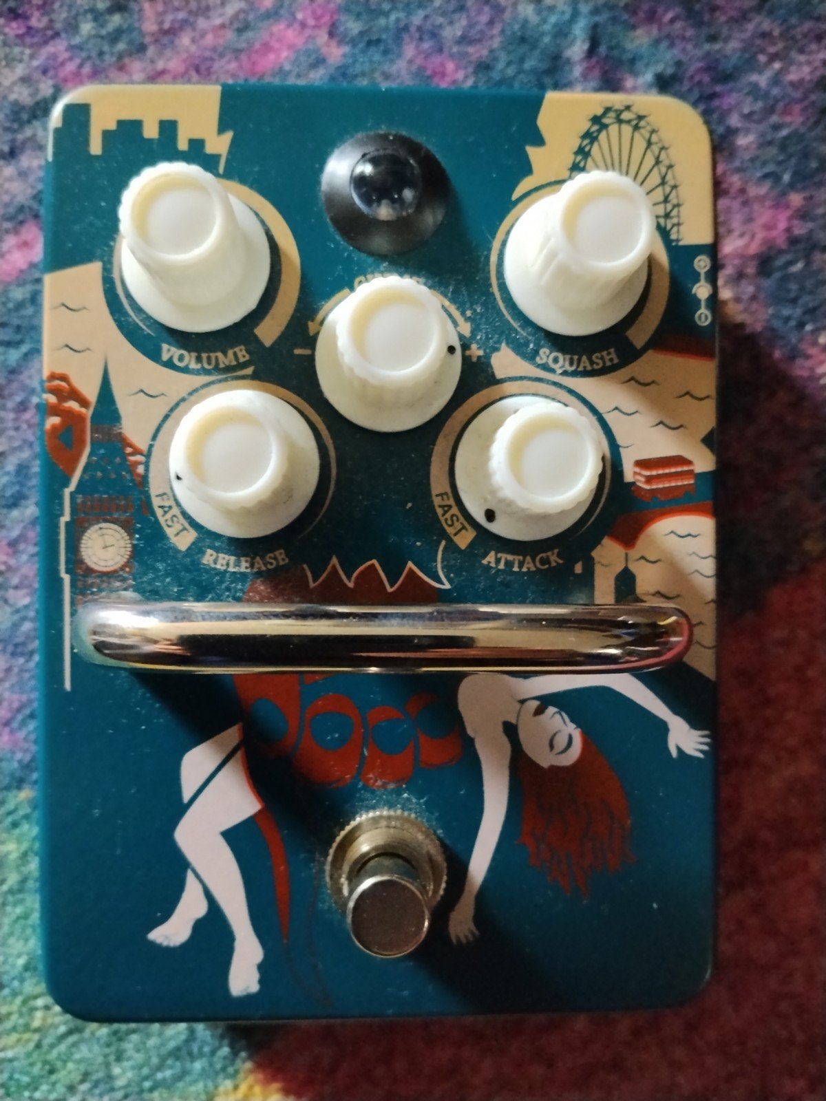 Orange Compressor Gitaarpedaal - Zo goed als nieuw, Muziek en Instrumenten, Ophalen of Verzenden, Zo goed als nieuw, Compressor
