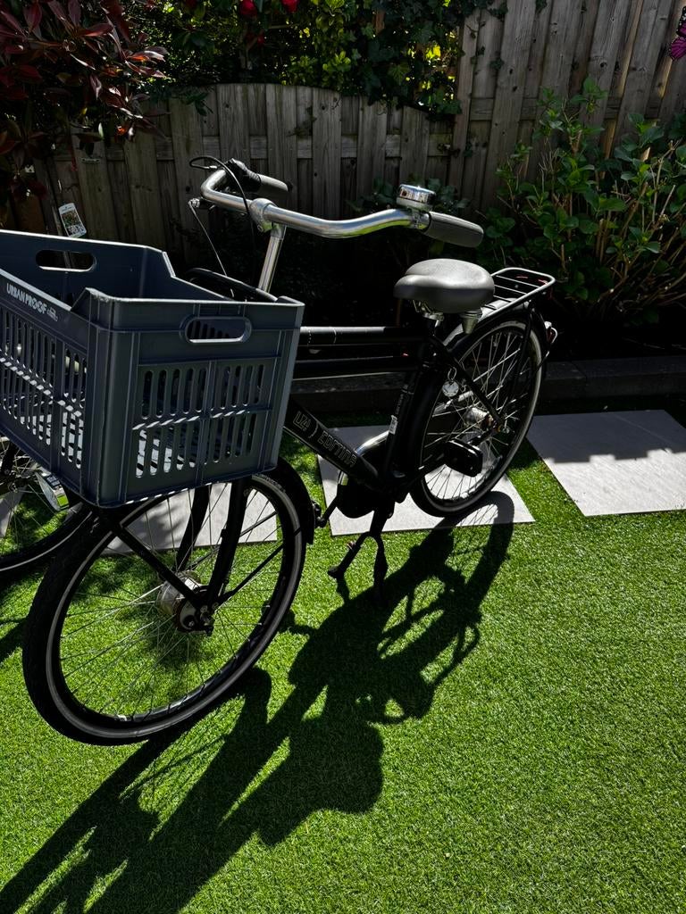 Cortina U4 transportfiets 24 inch en 3 versnellingen, Ophalen, Terugtraprem, 24 inch, Versnellingen