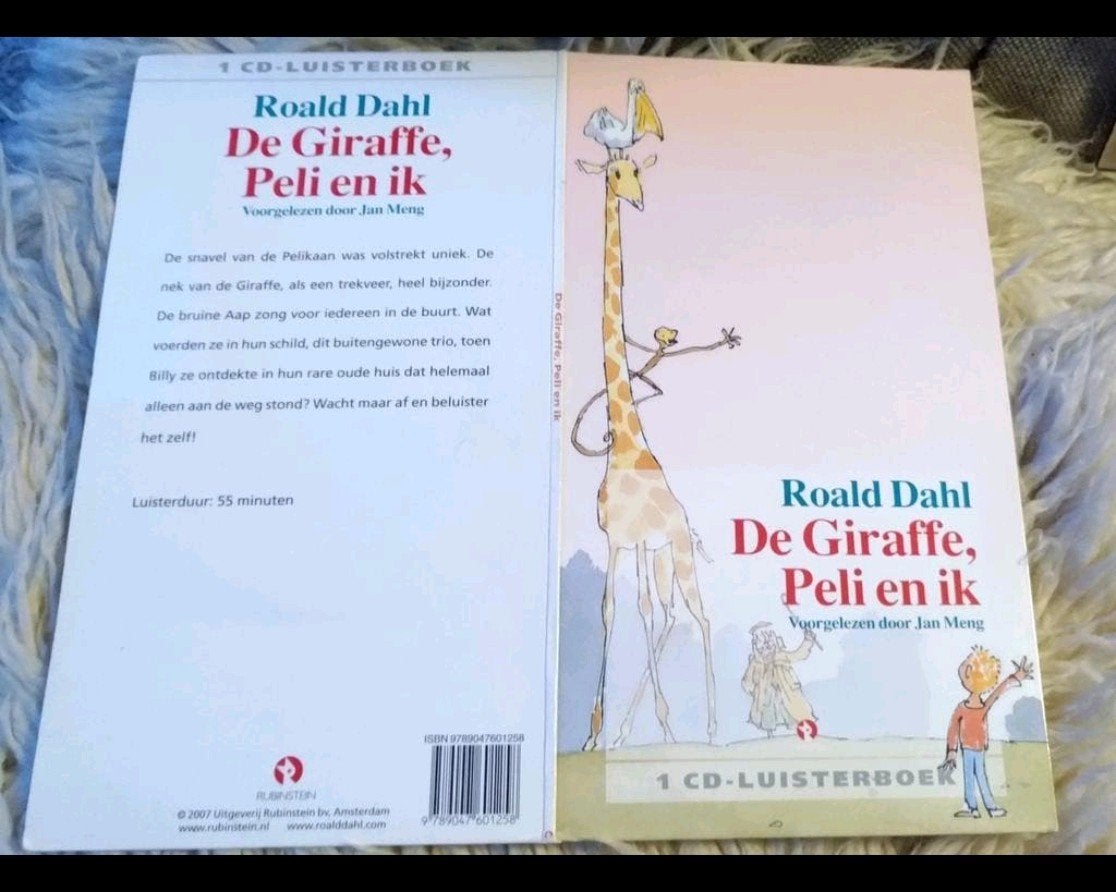 De giraffe  Peli & ik van Roald Dahl, Boeken, Ophalen of Verzenden, Cd, Kind