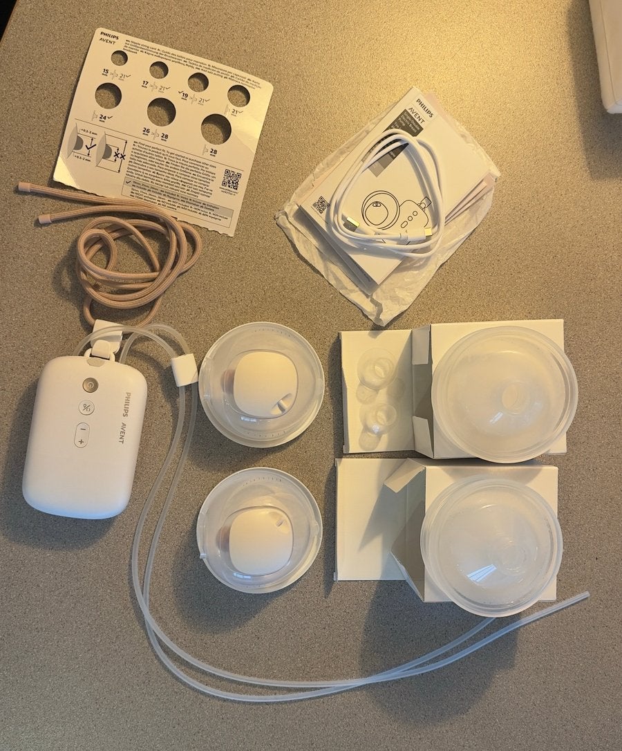 Philips Avent Hands-free Borstkolf – Compleet –, Ophalen of Verzenden, Zo goed als nieuw, Borstkolf