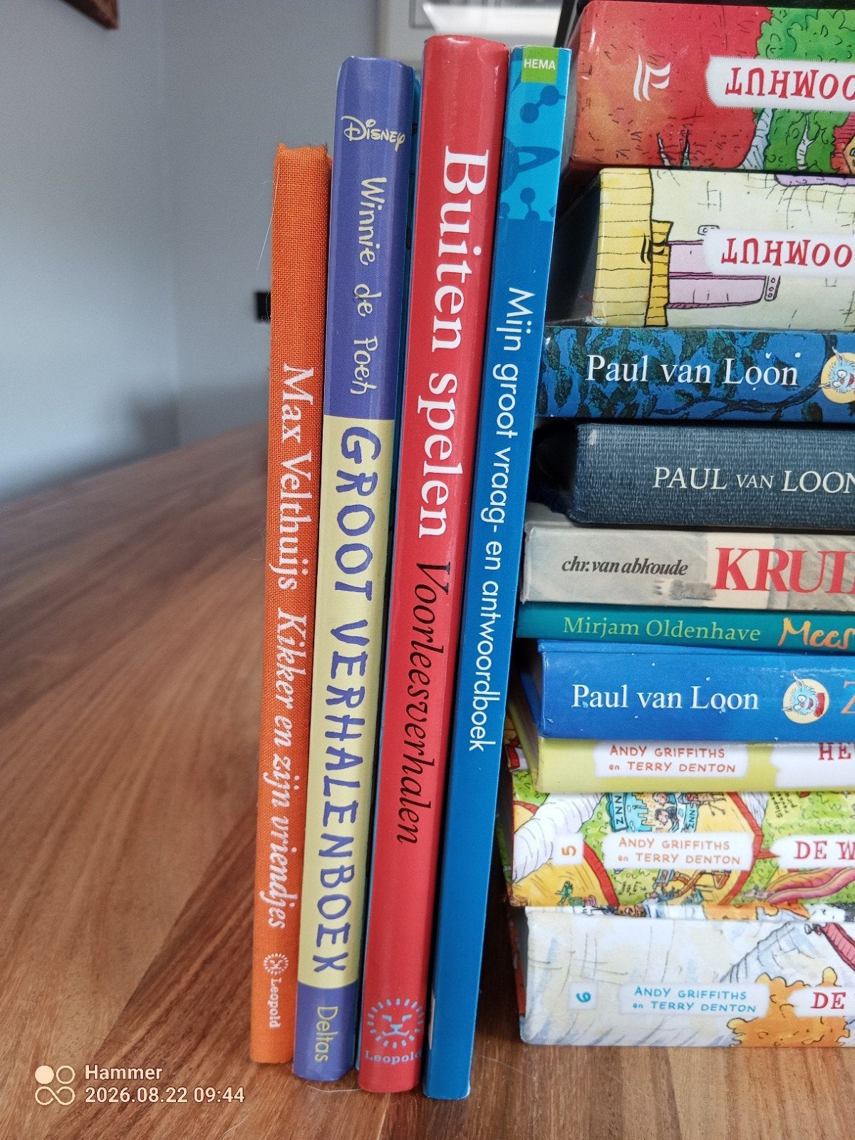 kinderboeken Paul van Loon & De Waanzinnige Boomhut boeken, Boeken, Ophalen, Gelezen, Paul van Loon, Andy Griffiths, Jeff Kinney
