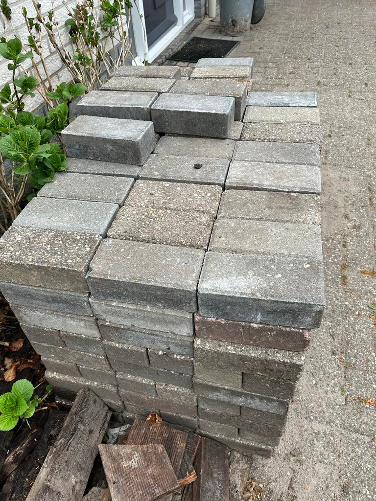 Gebruikte dikformaat bakstenen (ca. 5 m2) voor terras/oprit, Ophalen, Overige materialen, Gebruikt, Overige typen