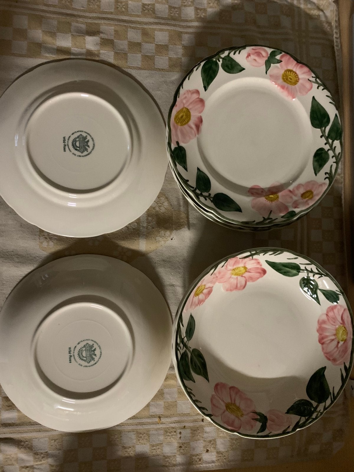Villeroy & Boch 5x ontbijtborden & 5x diepeborden, Huis en Inrichting, Ophalen of Verzenden, Zo goed als nieuw, Bord(en), Overige stijlen