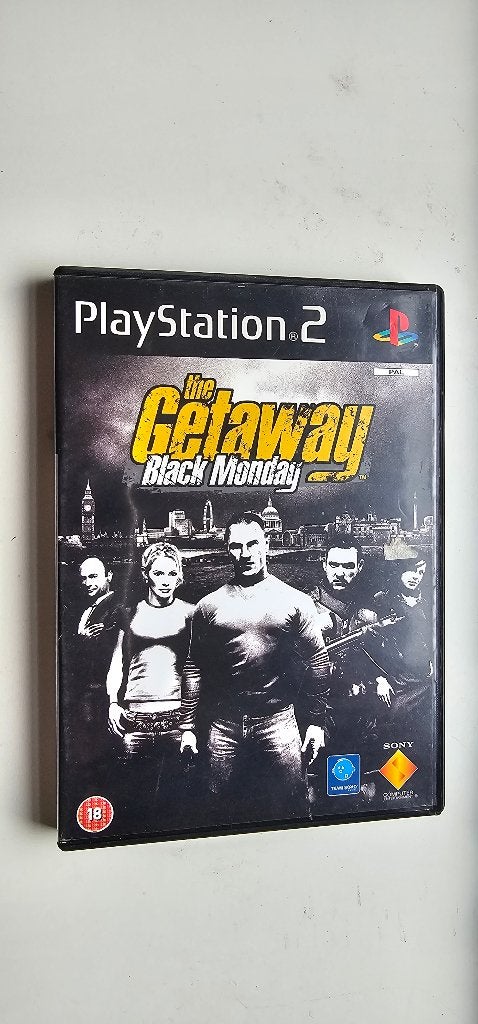 The Getaway Black Monday PS2, Spelcomputers en Games, Games | Sony PlayStation 2, Gebruikt, Avontuur en Actie, 1 speler, Vanaf 18 jaar